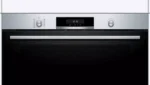 Bosch VBD5780S0 Serie 6 Einbau-Backofen 90 cm breit Pyrolyse Teleskopauszug Schwarz – Bild 4