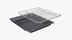 Bosch HBA514BS3 Serie 4 Einbaubackofen 60x60 3D-Heißluft Schnellaufheizung Hydrolyse Edelstahl – Bild 2
