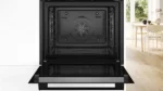 Bosch HBA574BB3 Serie 4 Einbaubackofen 60x60 Pyrolyse 3D-Heißluft Schwarz – Bild 2