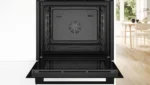 Bosch HBG537BB4 Serie 6 Einbaubackofen 60x60 Air Fry 3D Heißluft Schnellaufheizung Schwarz – Bild 2