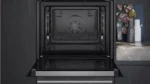 Siemens HR578GFS7F iQ500 Einbau-Backofen 60x60 mit Dampfunterstützung Pyrolyse Air Fry Edelstahl – Bild 3