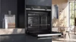 Siemens HQ574AER3 iQ300 Einbau-Backofen 60x60 mit Dampfunterstützung Pyrolyse Edelstahl – Bild 2