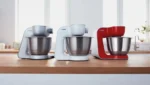 Bosch MUM58200 Küchenmaschine MUM5 Serie 4 – 1000 W, 3,9 l Edelstahlschüssel, 7 Geschwindigkeiten, inkl. Fleischwolf & Zitruspresse – Bild 2