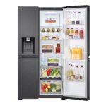 LG Side-by-Side Kühlschrank 628 l Door-in-Door Wasserspender No Frost Smart Inverter Energieklasse D – Bild 5