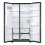 LG Side-by-Side Kühlschrank 628 l Door-in-Door Wasserspender No Frost Smart Inverter Energieklasse D – Bild 4