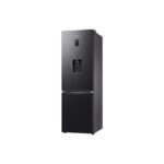SAMSUNG Kühl-Gefrierkombination Premium Black Steel SpaceMax Wasserspender Inverter Energieklasse C