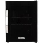 KLARSTEIN Mini Kühlschrank 33 l Glastür LED Getränkekühlschrank leise Schwarz Energieklasse C – Bild 3